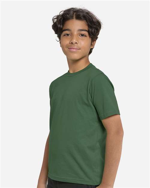 Forest Green Youth Epic Cotton T-Shirt - T1000B
