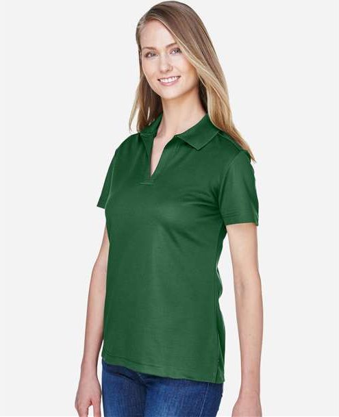 Forest Women's CrownLux Performance® Plaited Polo - DG20W