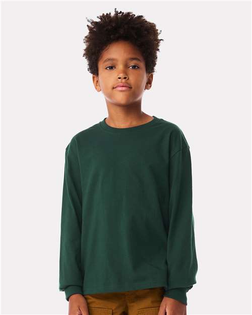 Forest Youth 6oz. Heavyweight Long Sleeve Tee - 3511Y
