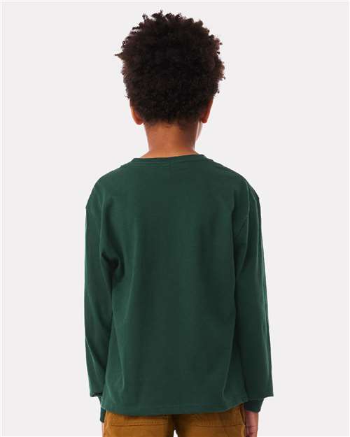 Forest Youth 6oz. Heavyweight Long Sleeve Tee - 3511Y