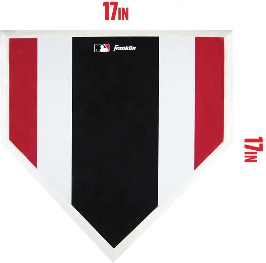 Franklin Hi-viz Training Home Plate - Navy White Red