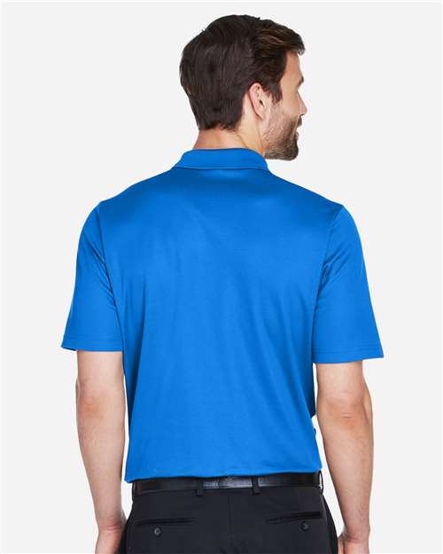 French Blue Men's CrownLux Performance® Plaited Polo - DG20