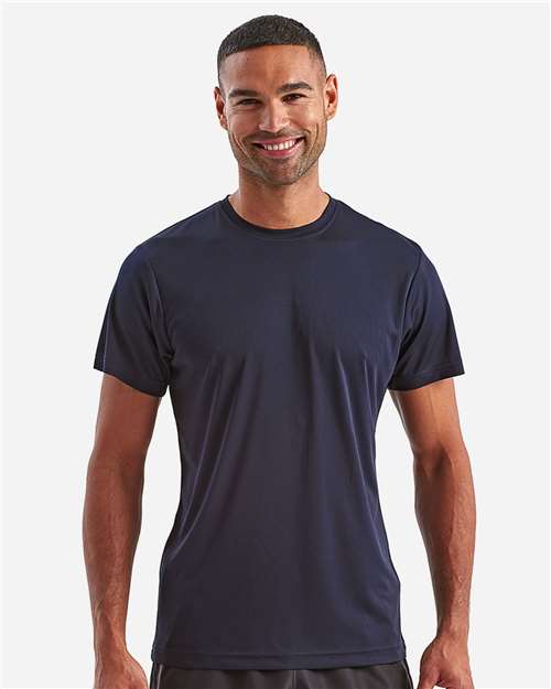 French Navy Recycled Performance T-Shirt - TD501