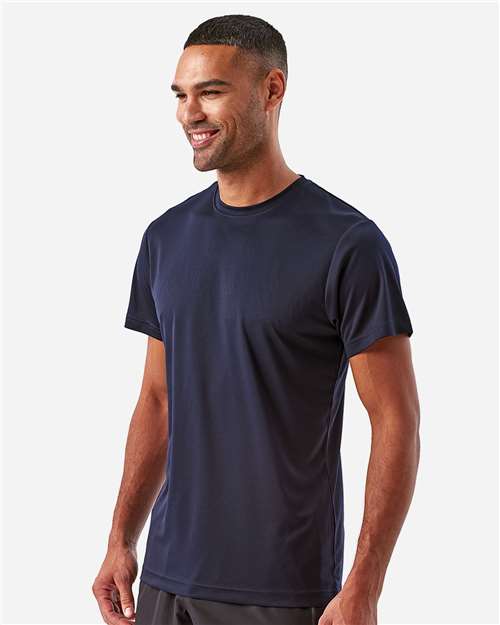 French Navy Recycled Performance T-Shirt - TD501