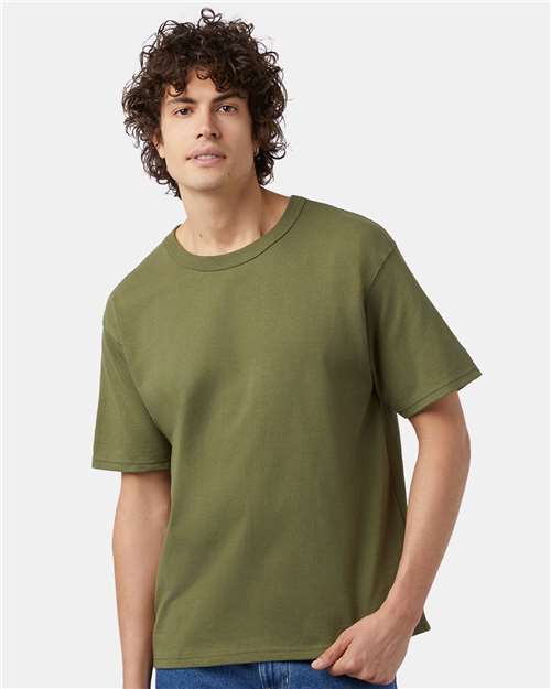 Fresh Olive Heritage Jersey T-Shirt - T105