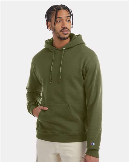 Fresh Olive Powerblend® Hooded Sweatshirt - S700