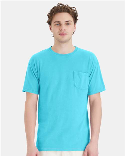 Freshwater Garment-Dyed Pocket T-Shirt - GDH150
