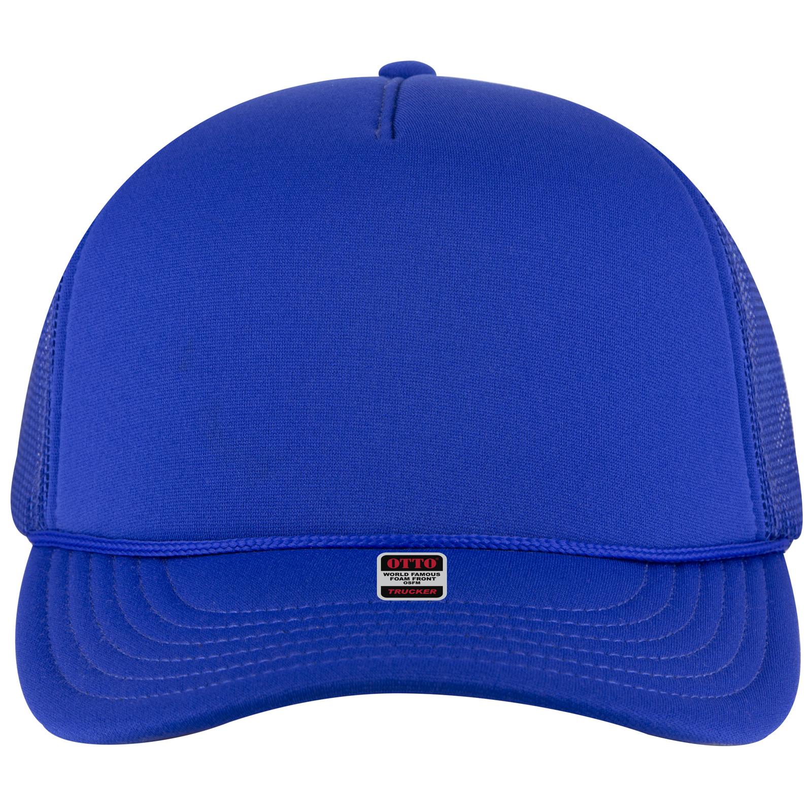 Right View of 001 - Royal OTTO CAP 5 Panel Pro Style Mesh Back Trucker Hat
