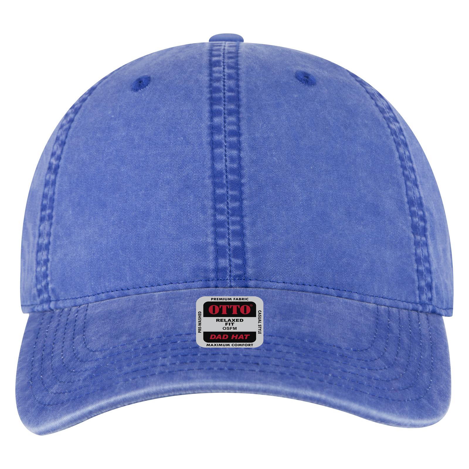 Right View of 001 - Royal OTTO CAP 6 Panel Low Profile Dad Hat