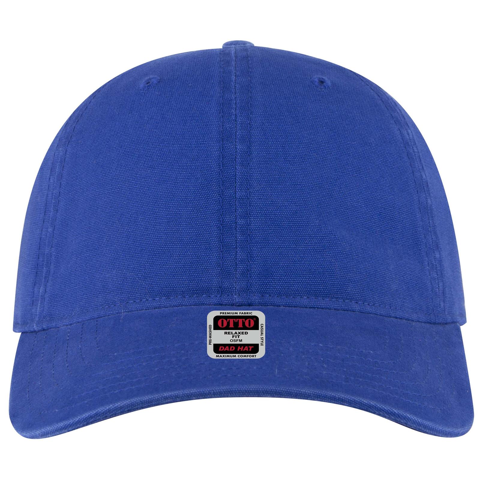 Right View of 001 - Royal OTTO CAP 6 Panel Low Profile Dad Hat