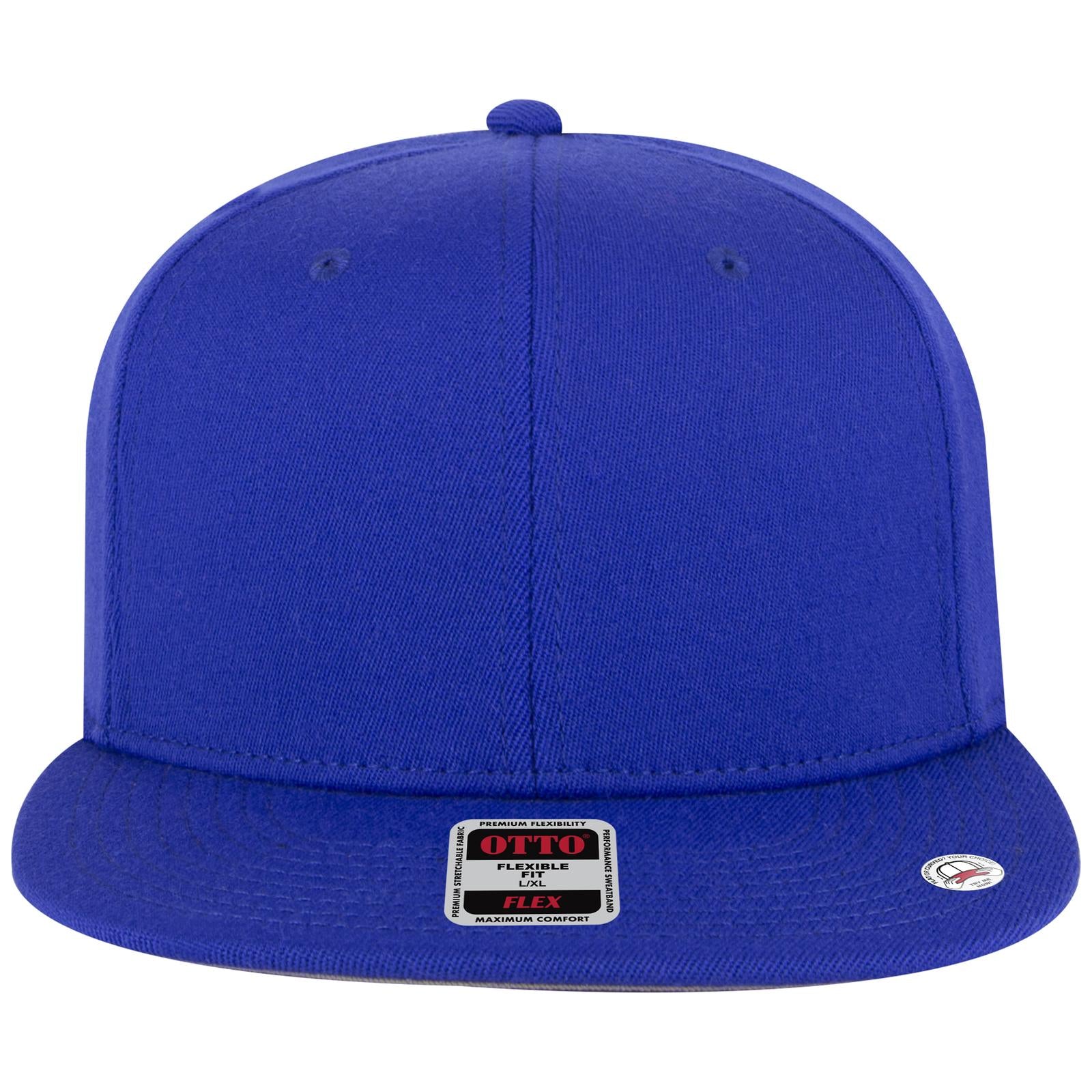 Right View of 001 - Royal OTTO CAP "OTTO FLEX" Fitted 6 Panel Pro Style Baseball Cap
