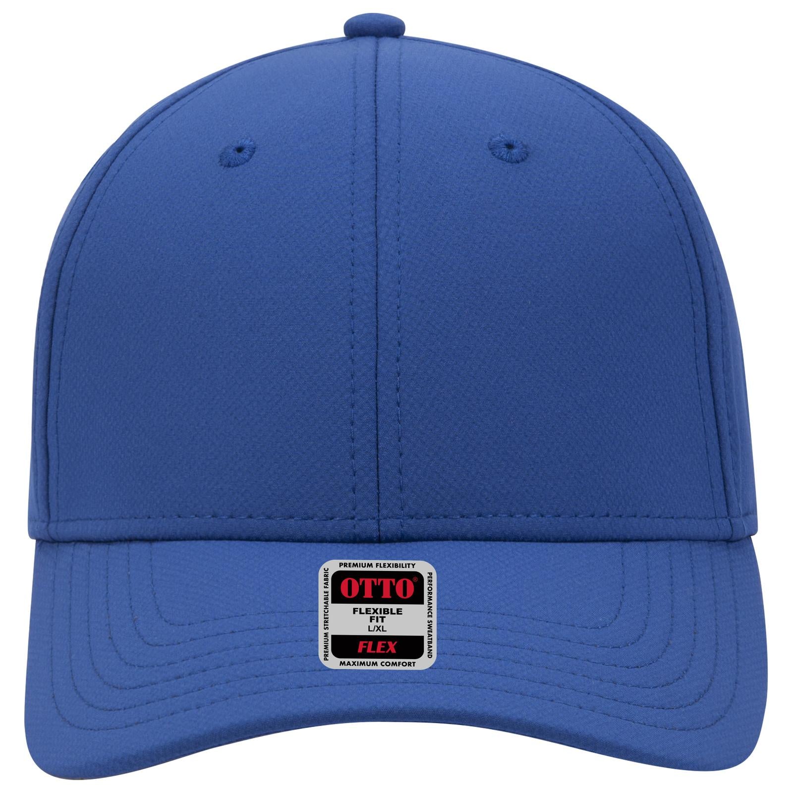 Right View of 001 - Royal OTTO CAP "OTTO FLEX" Fitted UPF 50+ 6 Panel Low Profile Baseball Cap