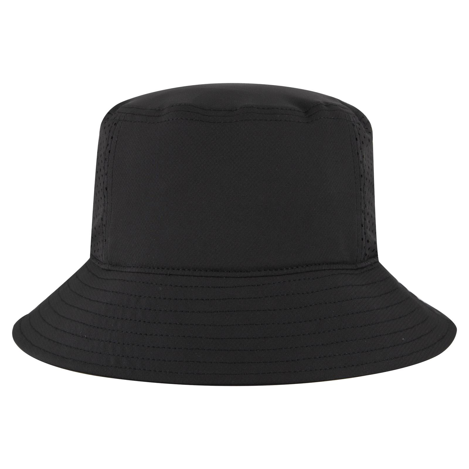 Front View of 003 - Black OTTO CAP Bucket Hat