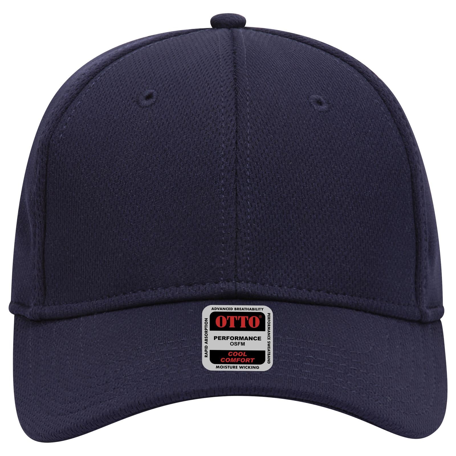 Right View of 004 - Navy OTTO CAP 6 Panel Low Profile Baseball Cap