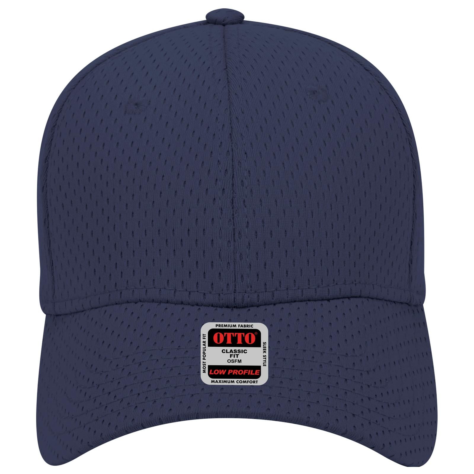 Right View of 004 - Navy OTTO CAP 6 Panel Low Profile Baseball Cap