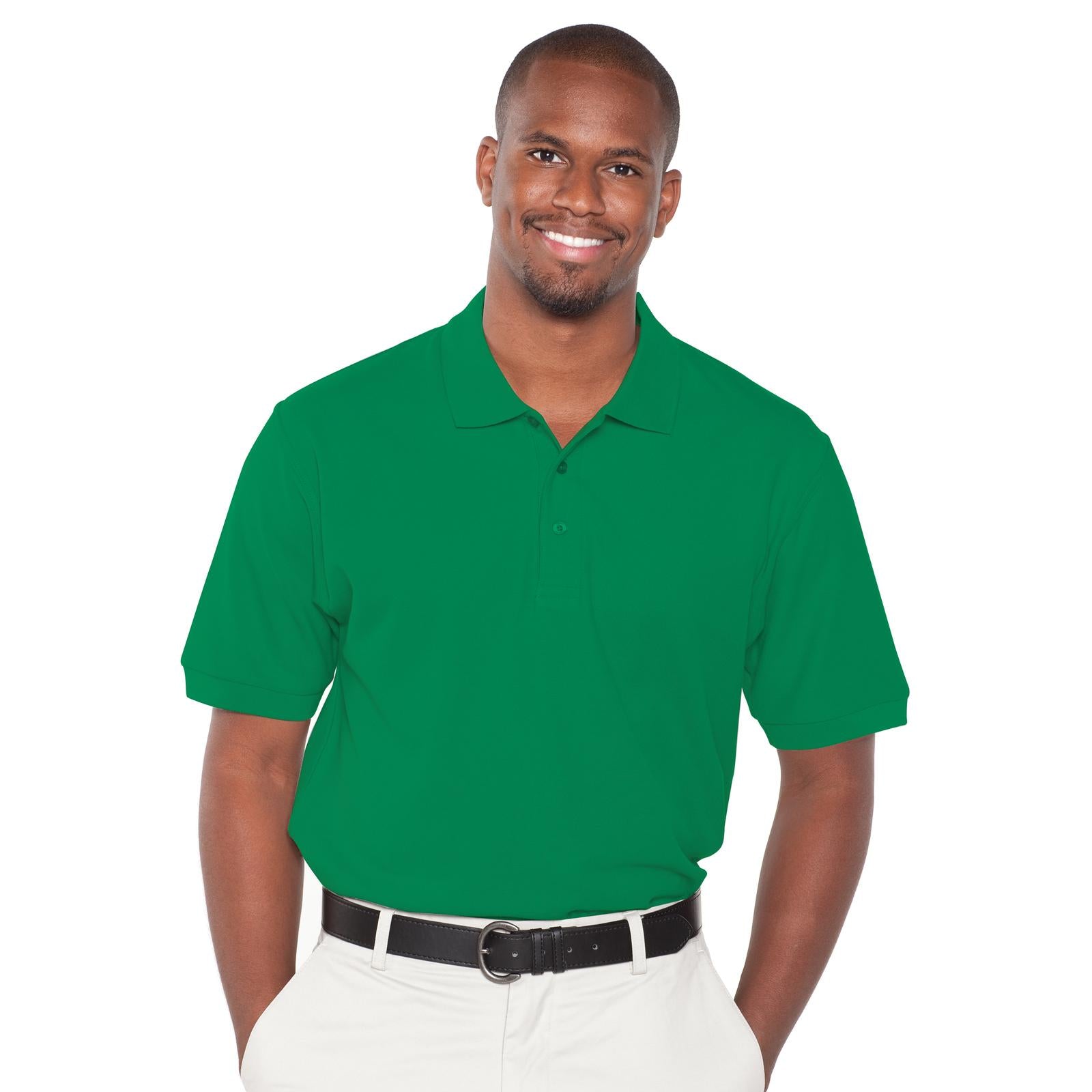 Front View of 005 - Kelly OTTO Men's Premium Sport Shirt