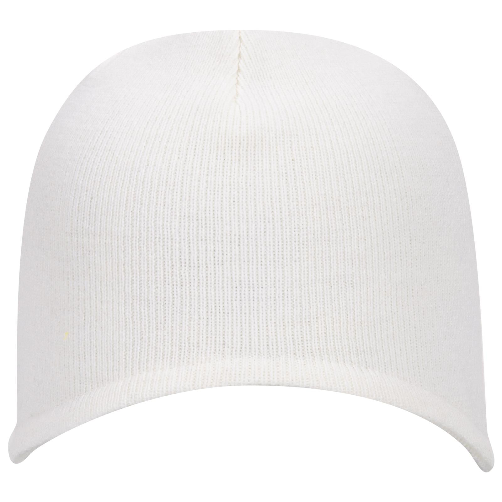 Front View of 016 - White OTTO CAP Beanie