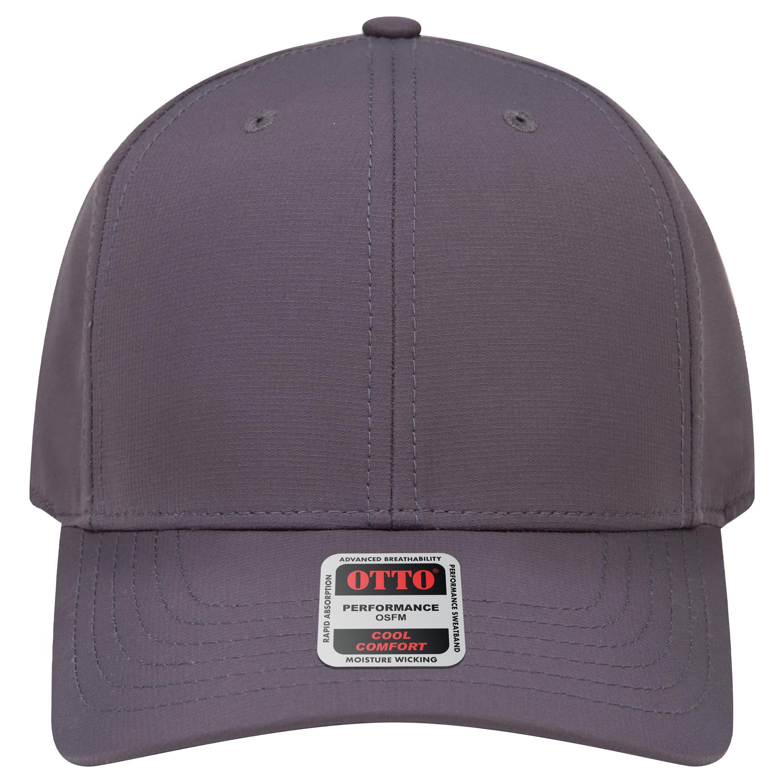 Right View of 025 - Char. Gray OTTO CAP 6 Panel Mid Profile Baseball Cap