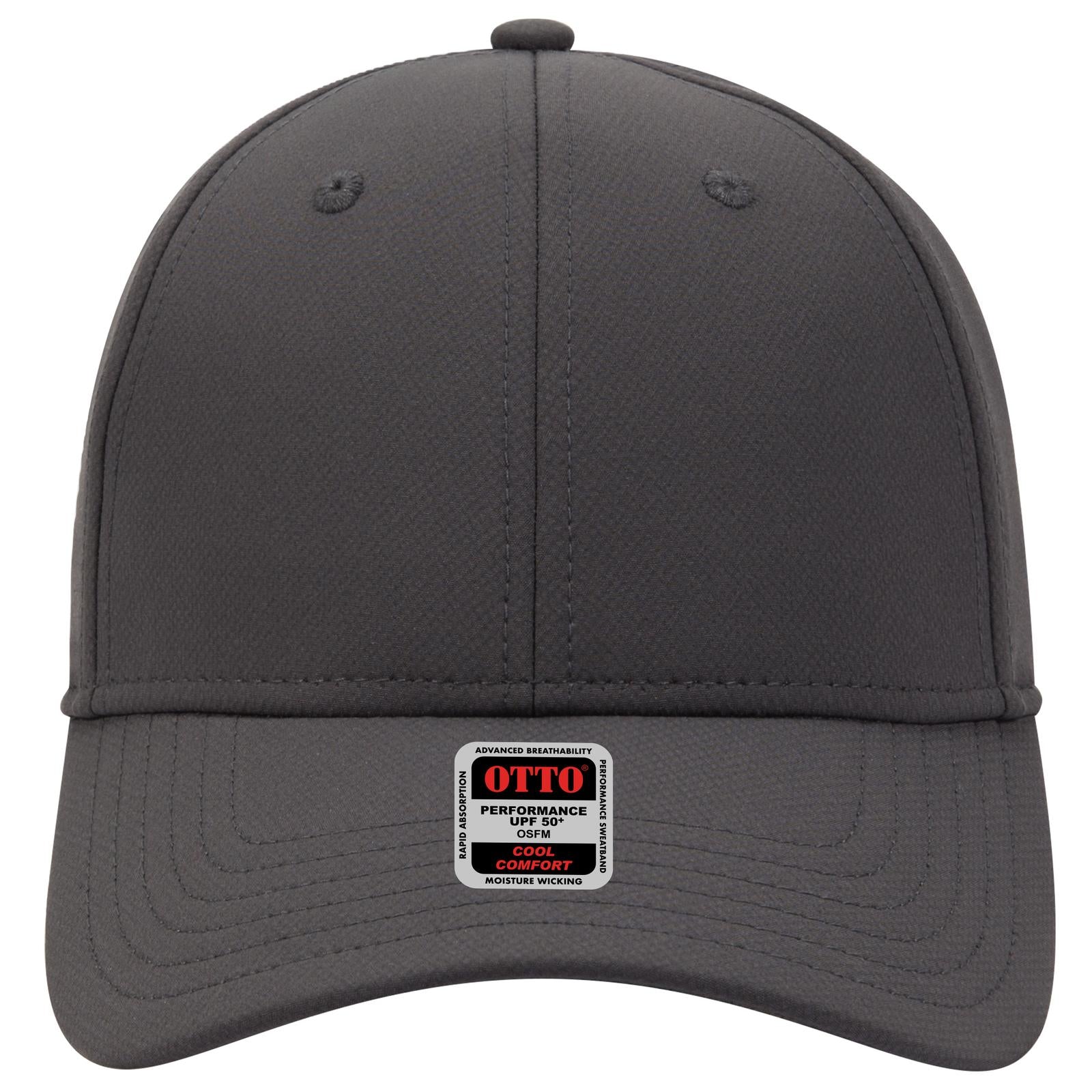 Right View of 025 - Char. Gray OTTO CAP UPF 50+ 6 Panel Low Profile Baseball Cap