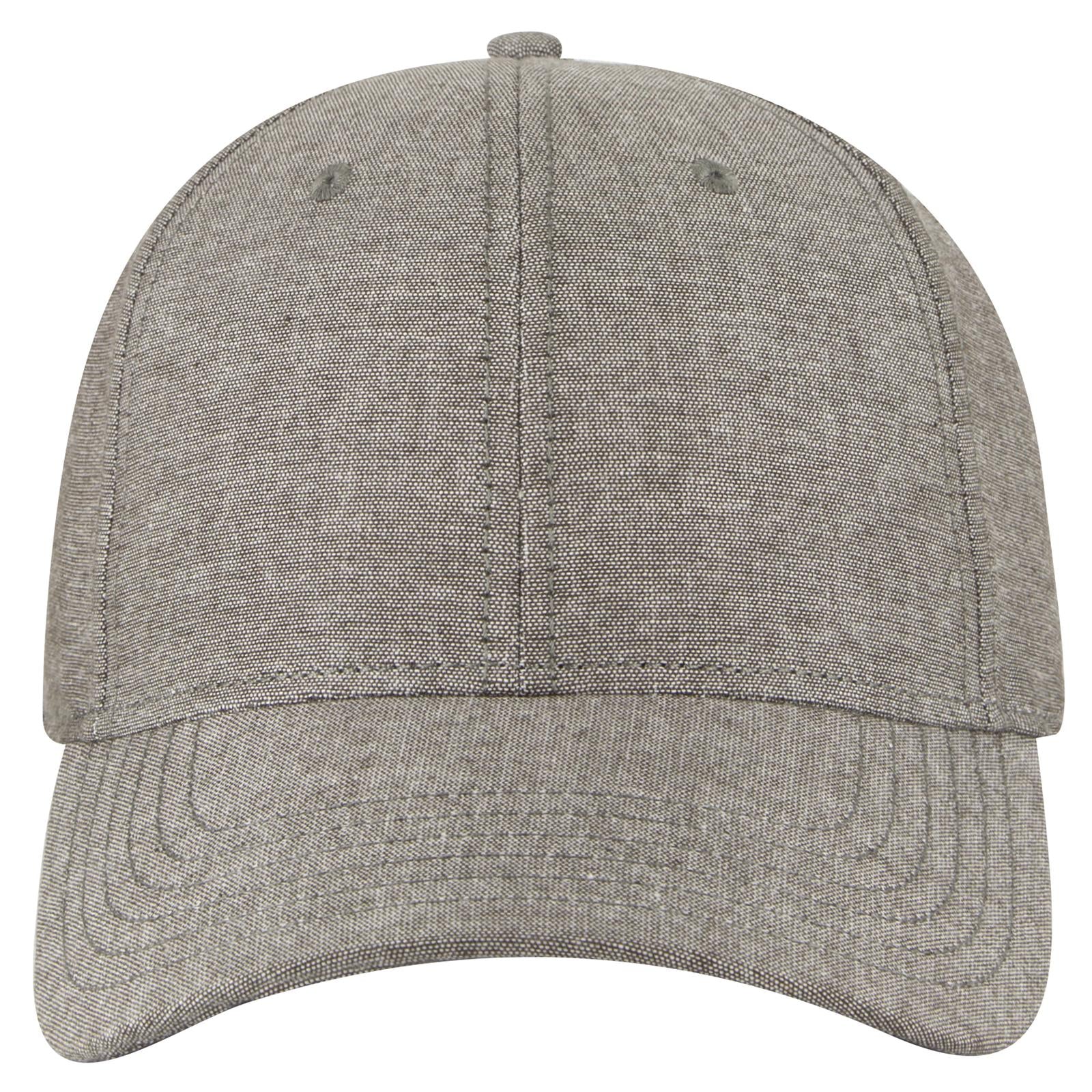 Right View of 025A - Char. Gray OTTO CAP 6 Panel Low Profile Baseball Cap