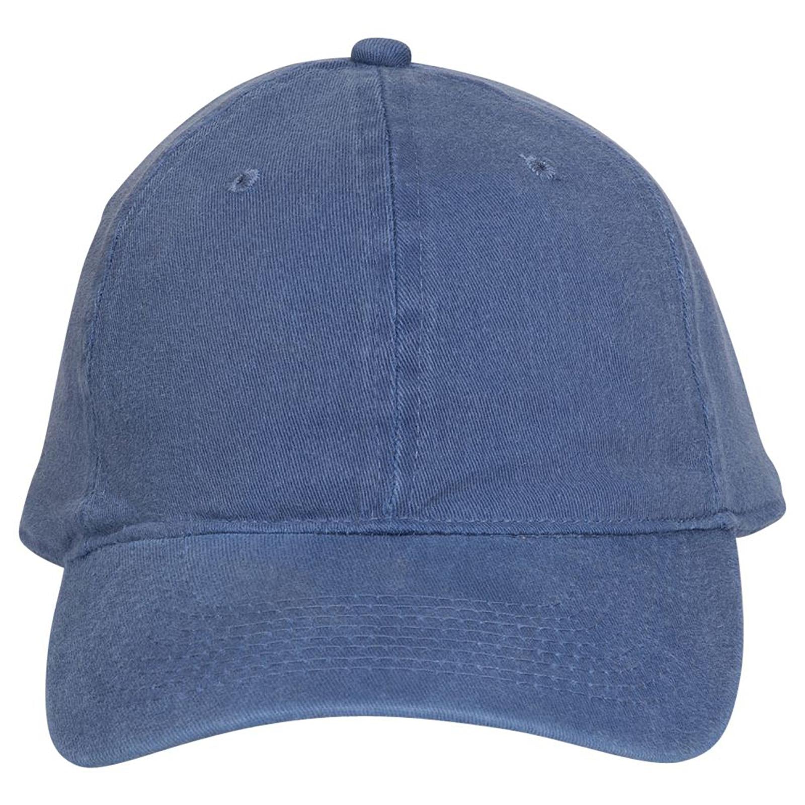 Right View of 030 - Sky Blue OTTO CAP "OTTO FLEX" Fitted 6 Panel Low Profile Dad Hat