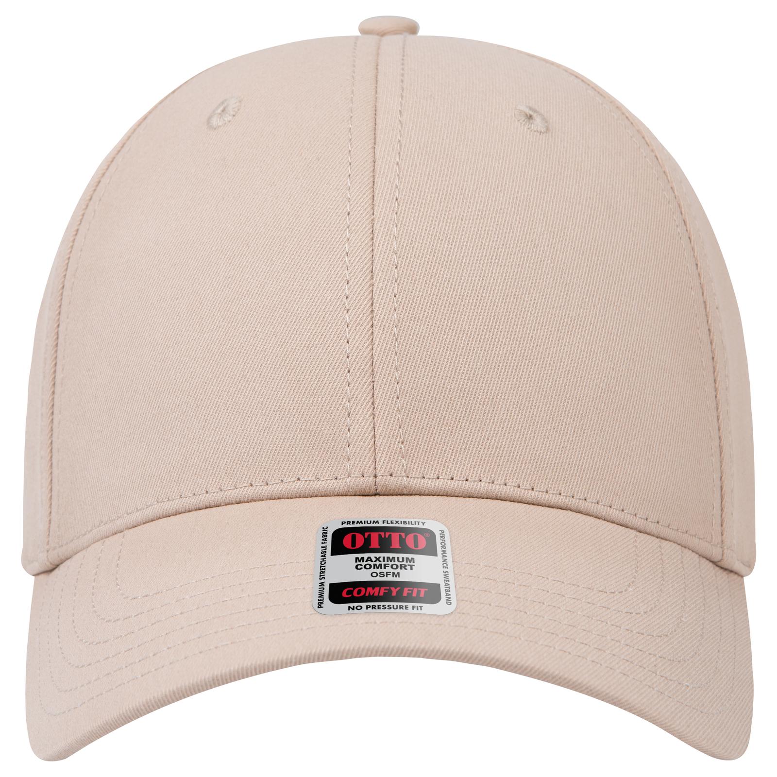 Right View of 032 - Khaki OTTO CAP "OTTO COMFY FIT" 6 Panel Low Profile Baseball Cap
