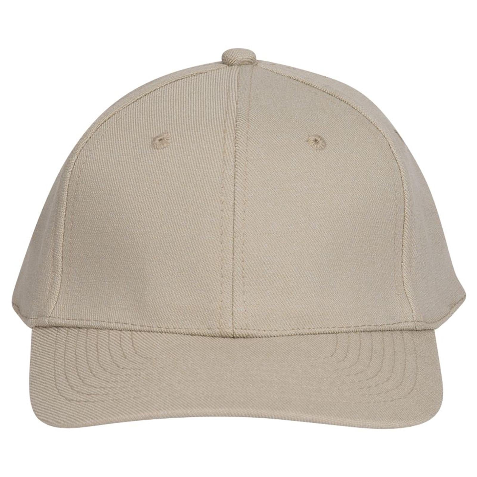 Right View of 032 - Khaki OTTO CAP "OTTO FLEX" Fitted 6 Panel Low Profile Baseball Cap