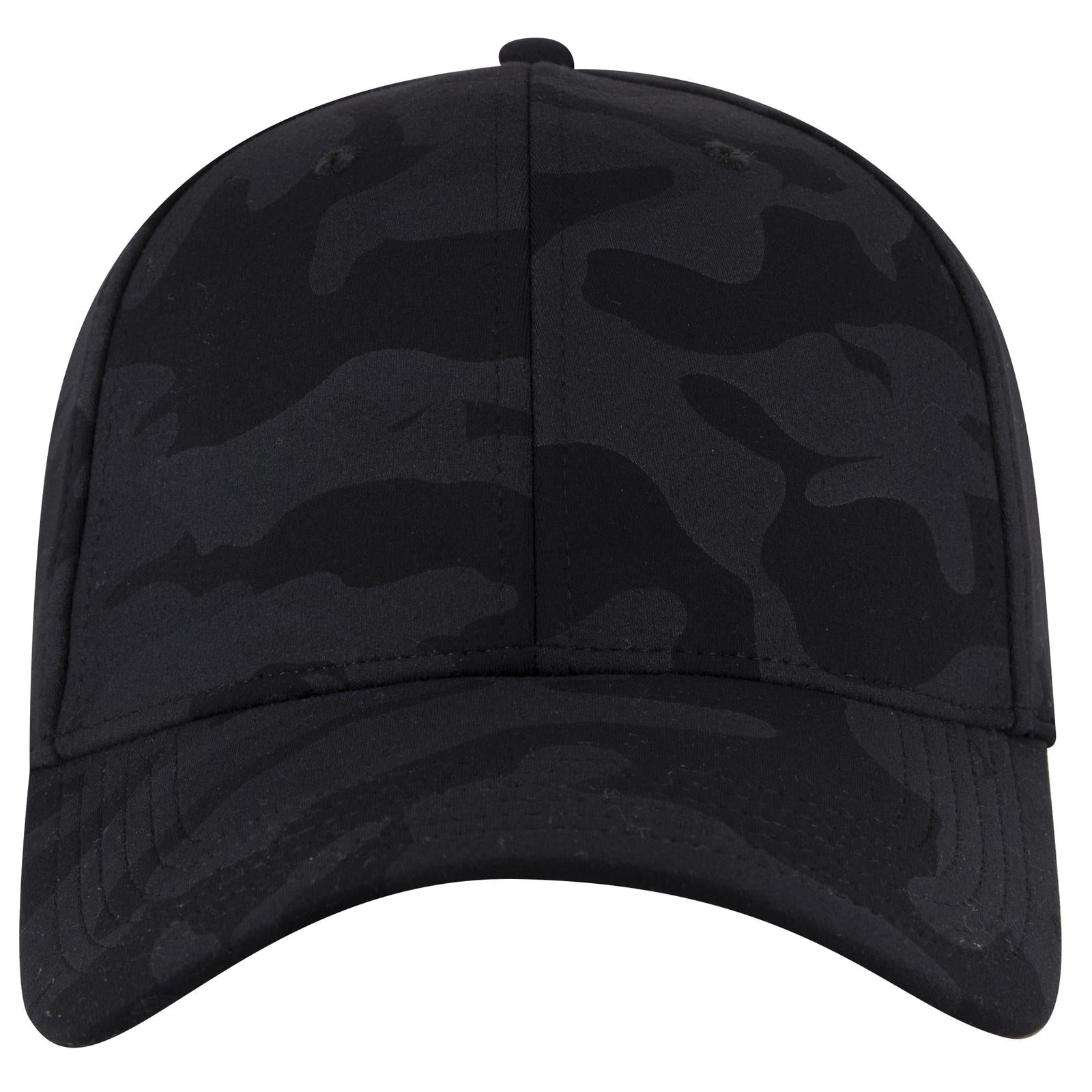 Right View of 0325 - Blk/Ch.Gry OTTO CAP "OTTO COMFY FIT" 6 Panel Low Profile Baseball Cap