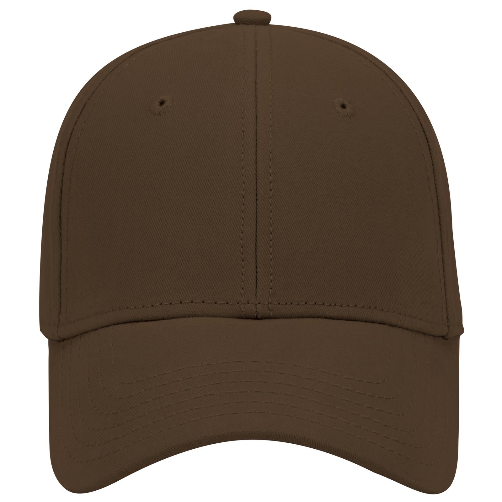 Right View of 039 - Dk. Brown OTTO CAP 6 Panel Low Profile Baseball Cap