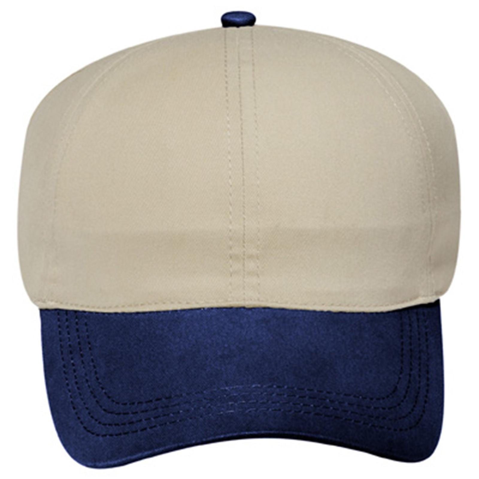 Right View of 0432 - Nvy/Kha OTTO CAP 4 Panel Ponytail Cap