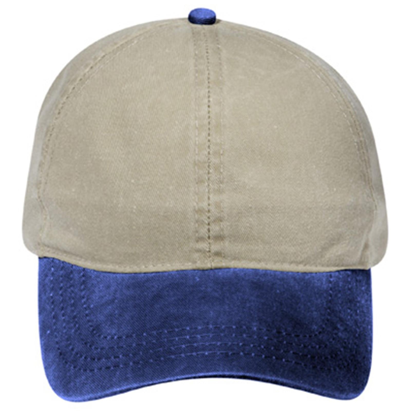 Right View of 0432 - Nvy/Kha OTTO CAP 4 Panel Ponytail Cap