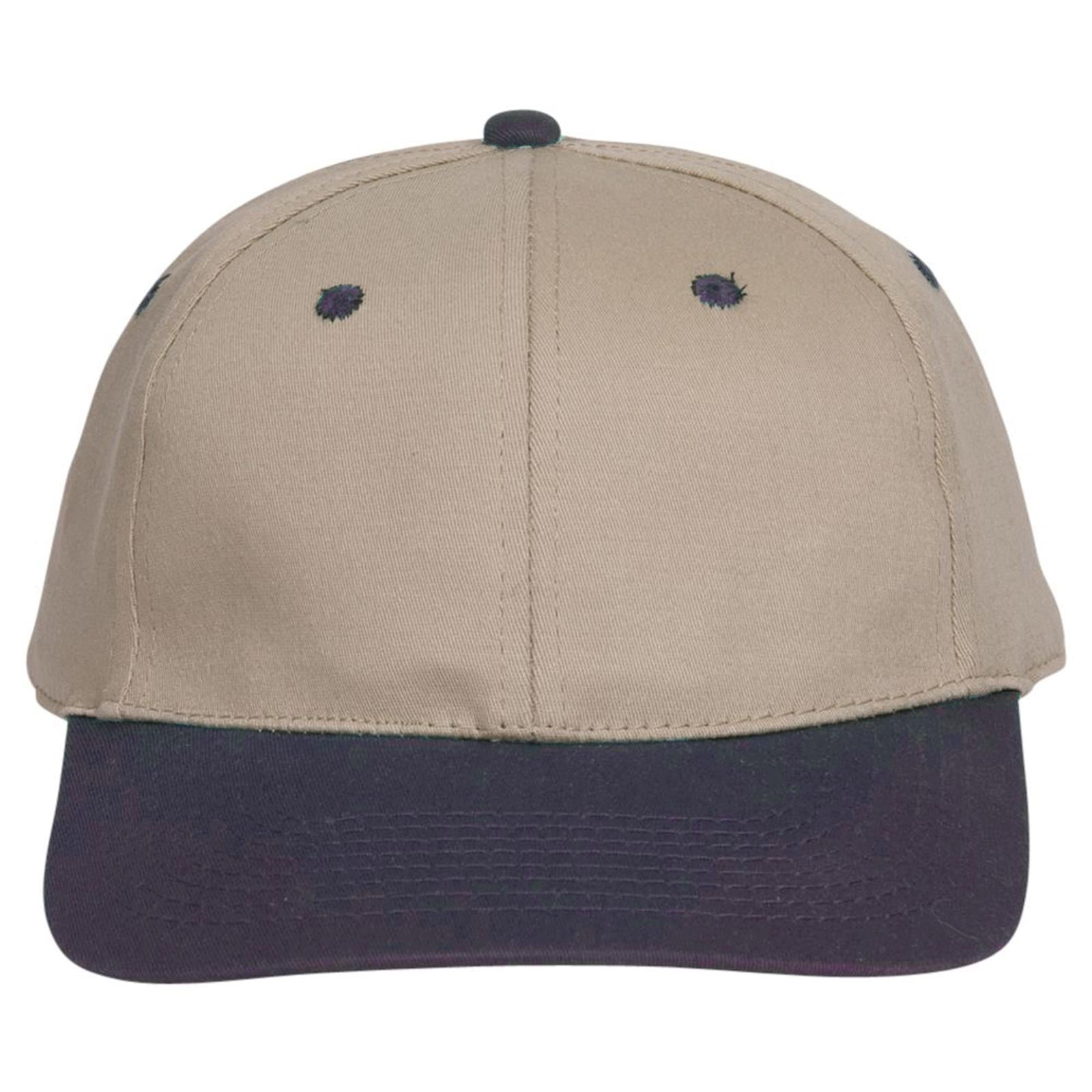 Right View of 0432 - Nvy/Kha OTTO CAP "OTTO FLEX" Fitted 6 Panel Low Profile Baseball Cap