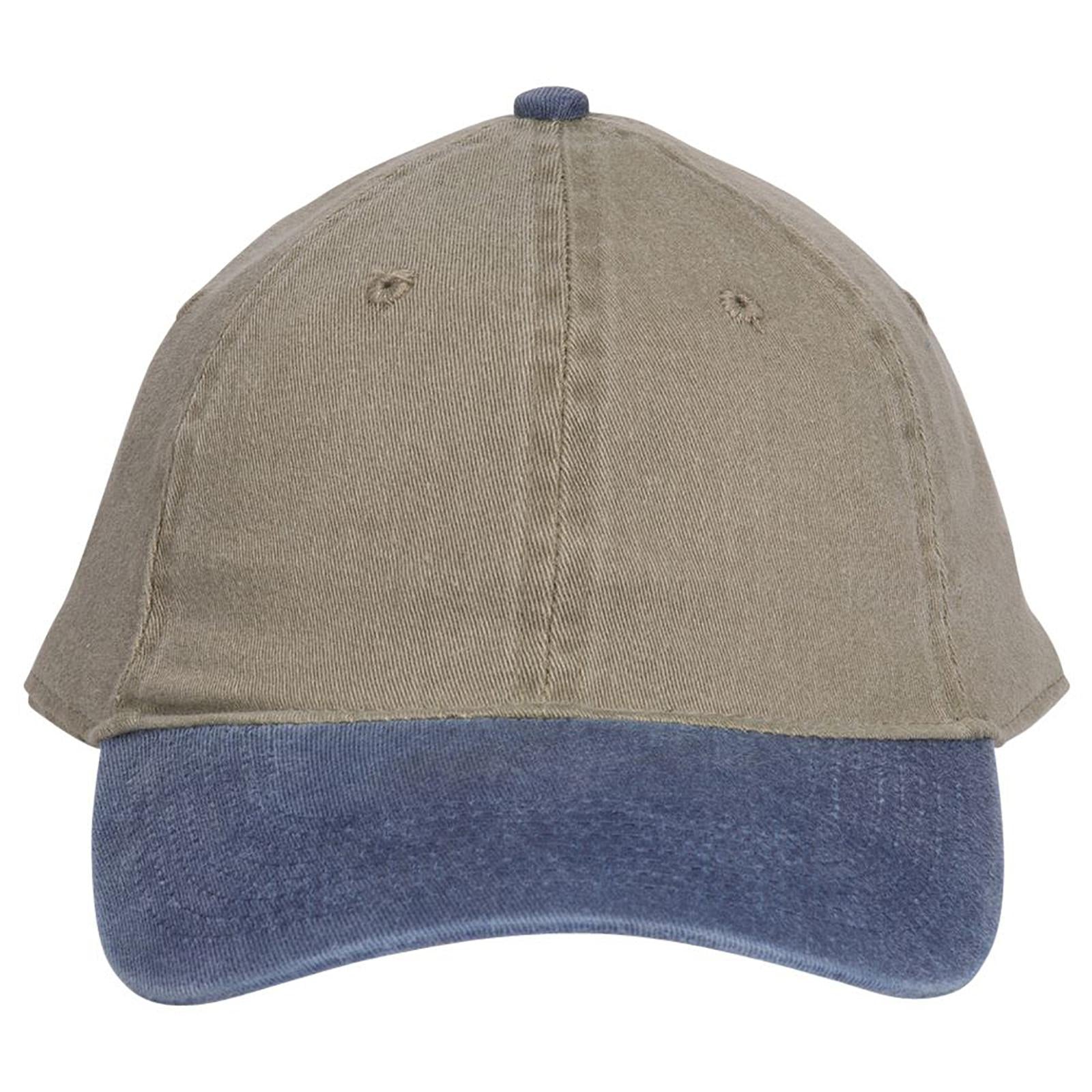 Right View of 0432 - Nvy/Kha OTTO CAP "OTTO FLEX" Fitted 6 Panel Low Profile Dad Hat