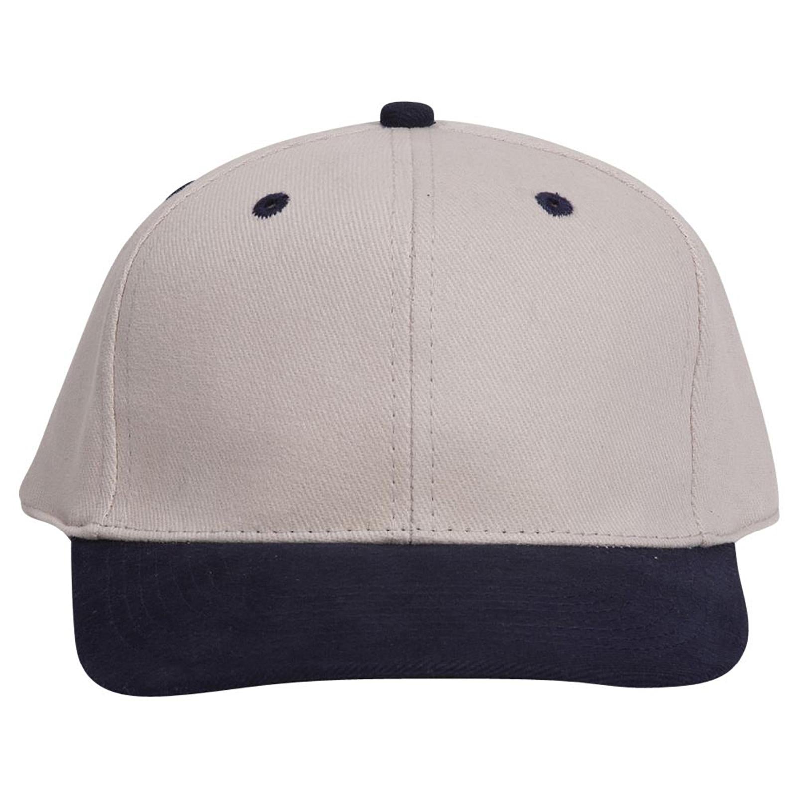 Right View of 0435 - Nvy/Stn.Gry OTTO CAP 6 Panel Mid Profile Baseball Cap