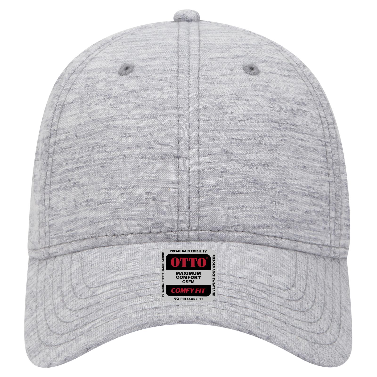 Right View of 074 - Heath. Gray OTTO CAP "OTTO COMFY FIT" 6 Panel Low Profile Baseball Cap