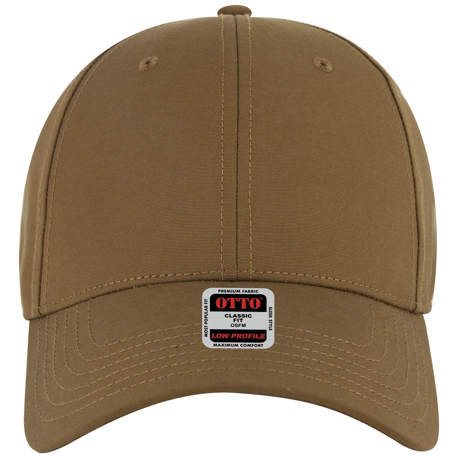 Right View of 084B - Cy Brn OTTO CAP 6 Panel Low Profile Baseball Cap