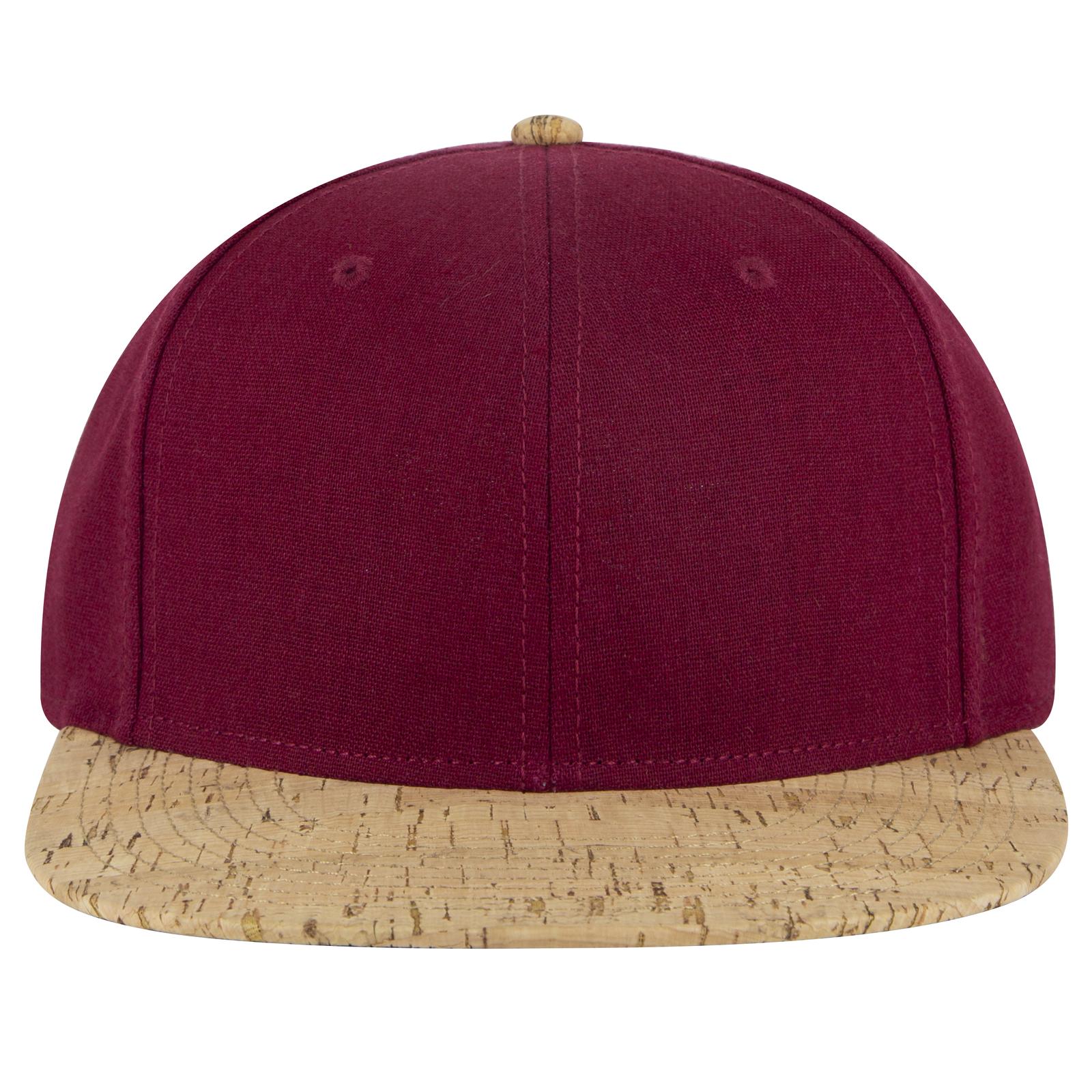 Front View of 11219 - Cork/Bg Mrn OTTO CAP "OTTO SNAP" 6 Panel Pro Style Snapback Hat