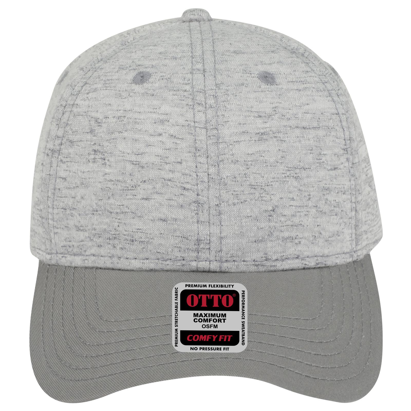 Right View of 1474 - Gry/H. Gry OTTO CAP "OTTO COMFY FIT" 6 Panel Low Profile Baseball Cap