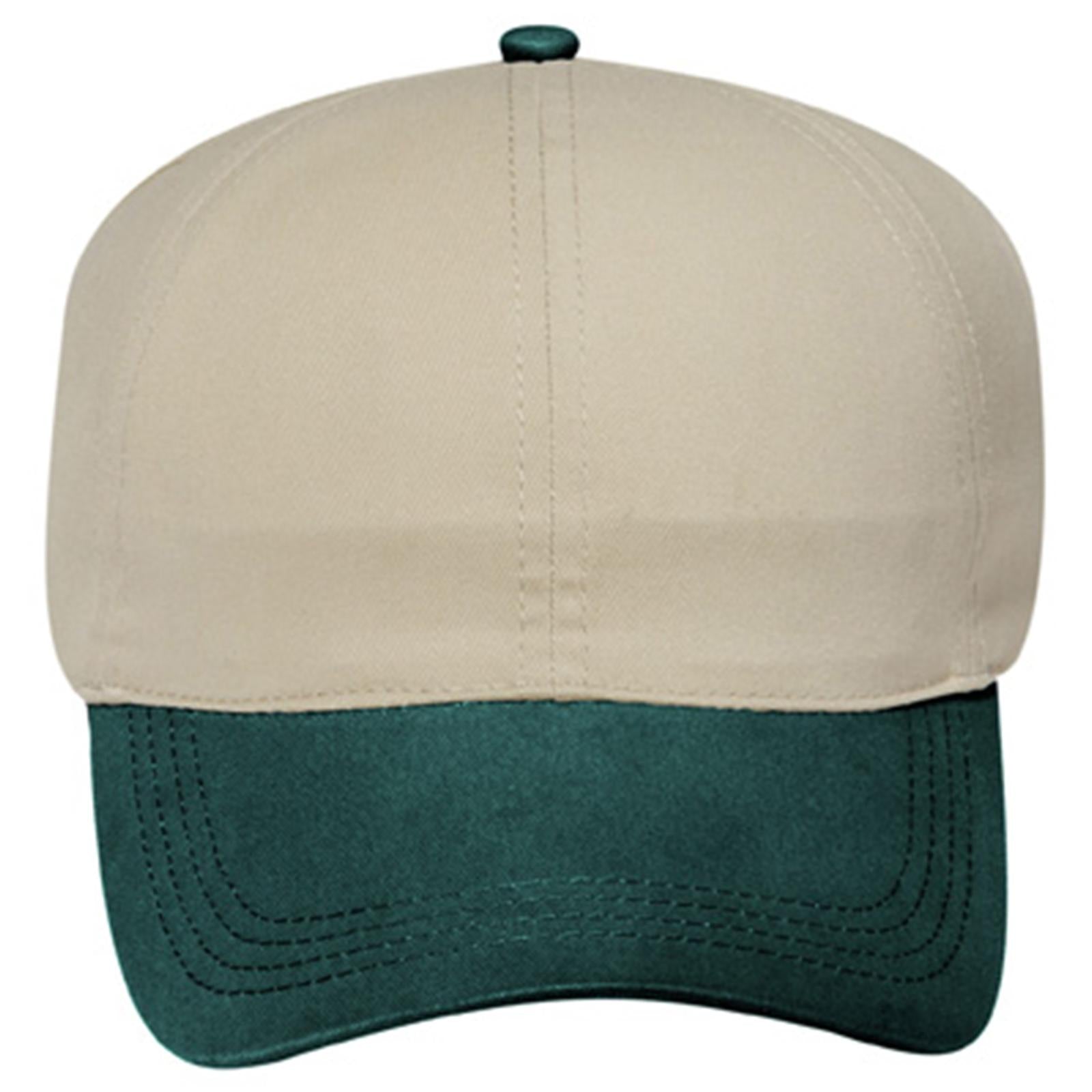 Right View of 1732 - Dk.Grn/Kha OTTO CAP 4 Panel Ponytail Cap