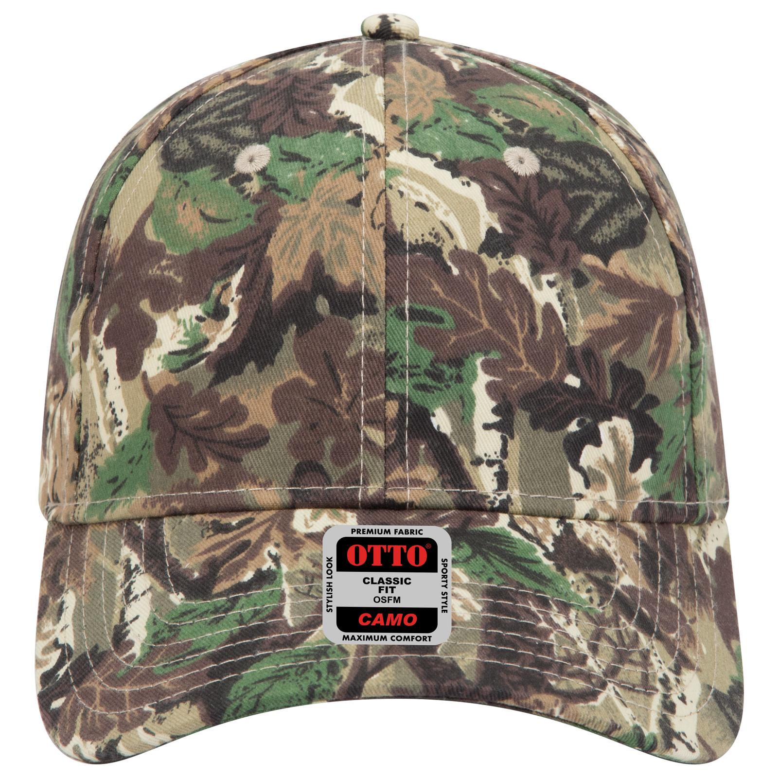 Right View of 180705 - Lt.Lod/Brn/Kly OTTO CAP Camouflage 6 Panel Low Profile Baseball Cap