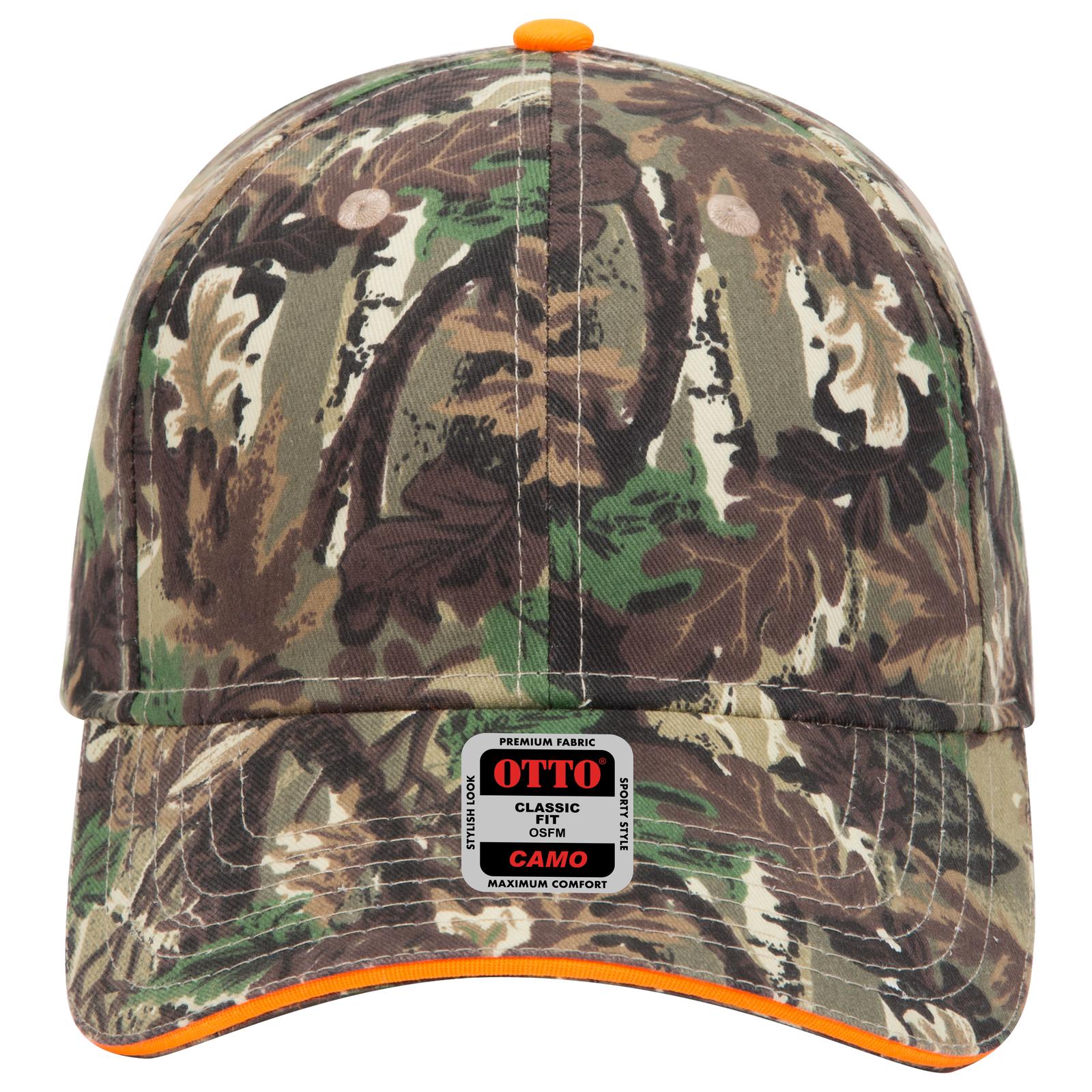 Right View of 180705 - Lt.Lod/Brn/Kly OTTO CAP Camouflage 6 Panel Low Profile Baseball Cap