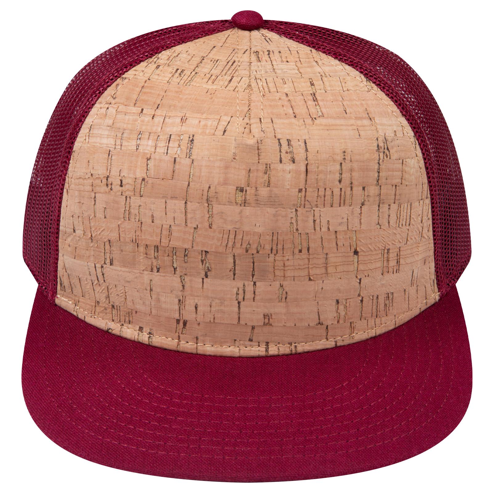 Right View of 1911219B - Bg Mrn/Crk/Bg Mrn OTTO CAP "OTTO SNAP" 5 Panel Pro Style Mesh Back Trucker Snapback Hat