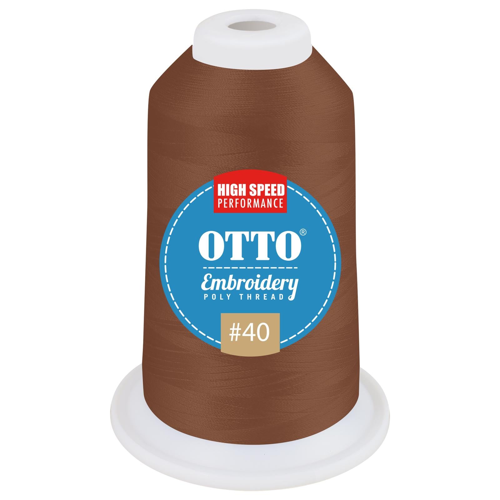 Front View of 3469 - Thread 3469 OTTO Embroidery Poly Thread #40 1,100 yd. Cone