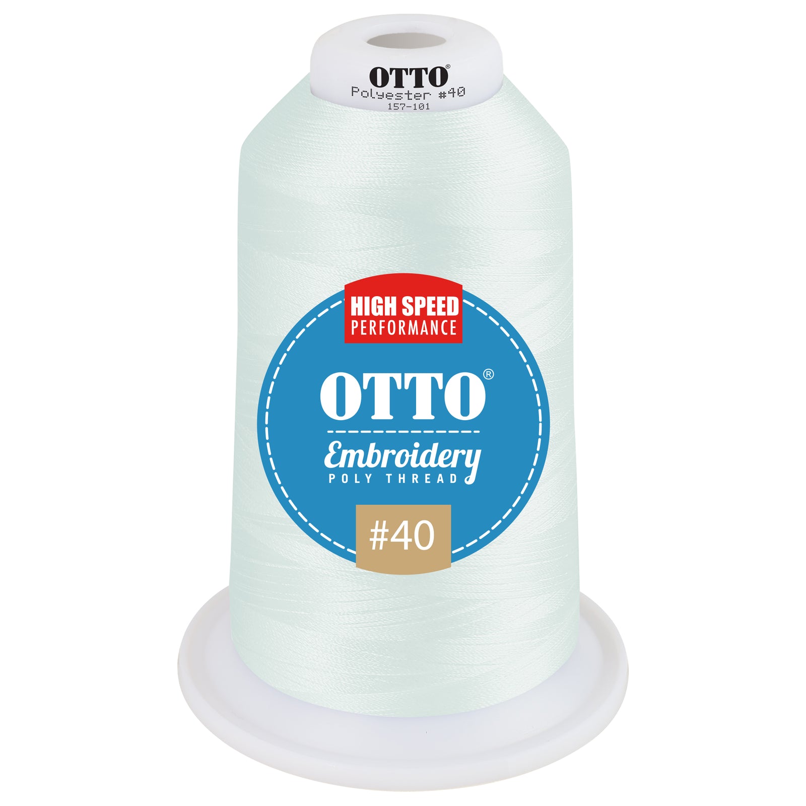Front View of 49503 - Thread 49503 OTTO Embroidery Poly Thread #40 5,500 yd. King Cone