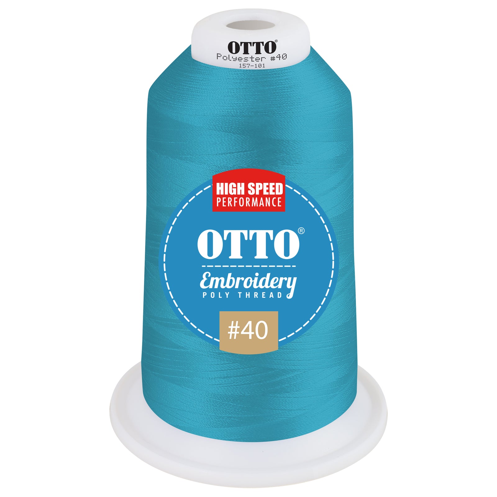 Front View of 510283 - Thread 510283 OTTO Embroidery Poly Thread #40 5,500 yd. King Cone