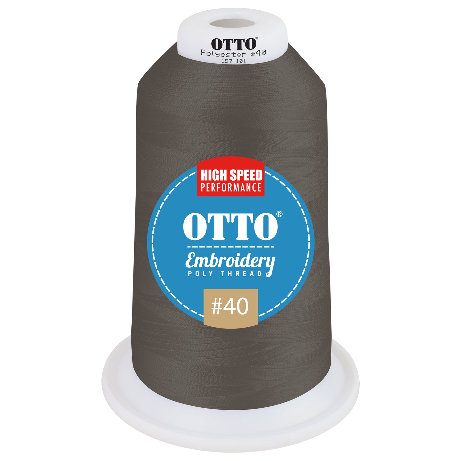 Front View of 510398 - Thread 510398 OTTO Embroidery Poly Thread #40 5,500 yd. King Cone