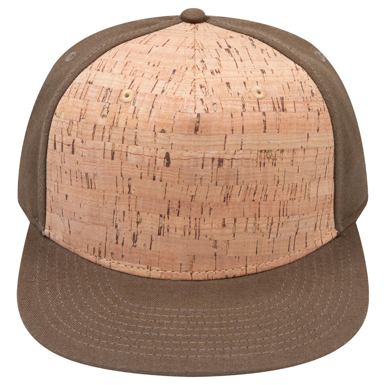 Front View of 8311283 - Ml Grn/Crk/Ml Grn OTTO CAP "OTTO SNAP" 5 Panel Pro Style Snapback Hat