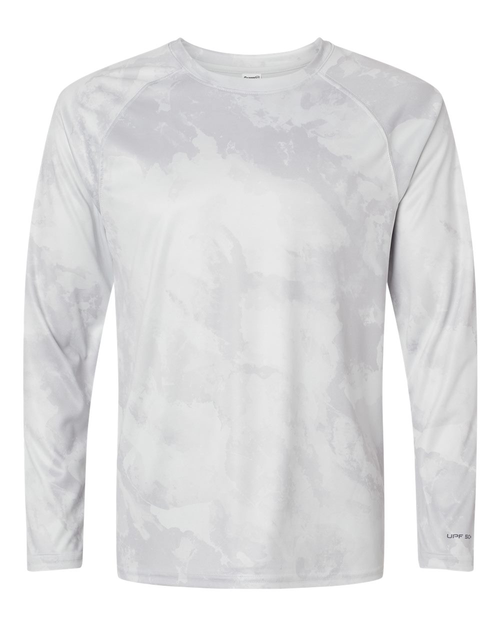 Front View of Aluminum Cabo Camo Performance Long Sleeve T-Shirt - 228