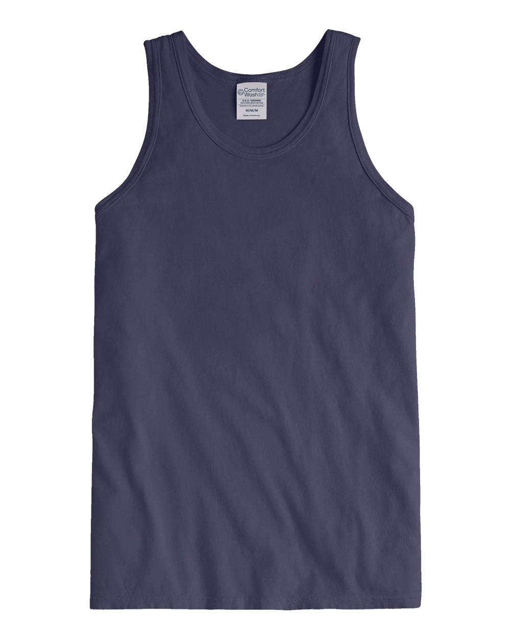 Front View of Anchor Slate Garment-Dyed Unisex Tank Top - GDH300