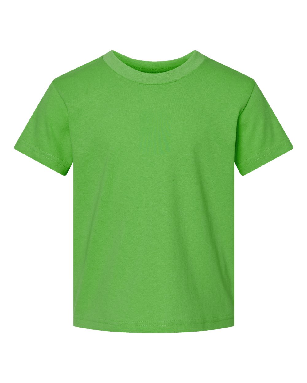 Front View of Apple Juvy Youth Short Sleeve T-Shirt - 3301J